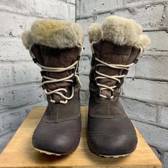 Columbia Sierra Summette Brown Snow Winter Boots - Picture 2 of 10